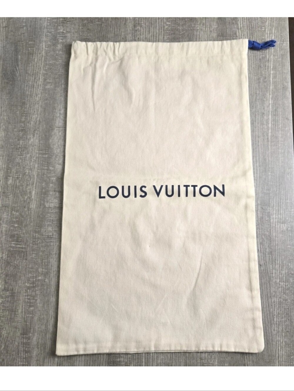 Authentic Louis Vuitton Dust Bag 11.5"x 19" Drawstring Cotton
